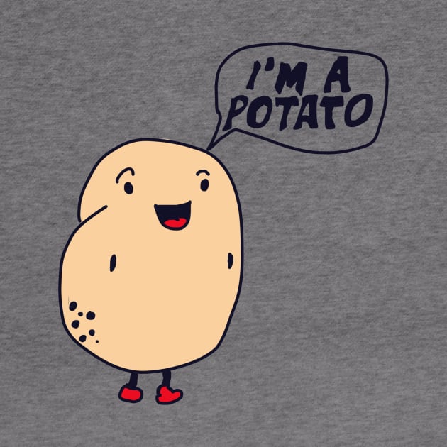 I'm A Potato by VintageArtwork